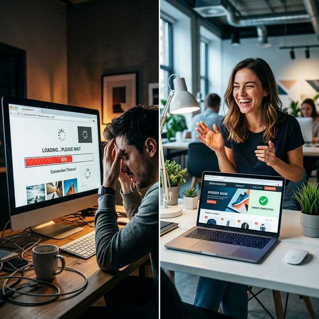 Por que sites lentos destroem seu faturamento